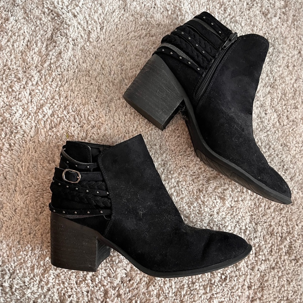 Black Carlos Booties